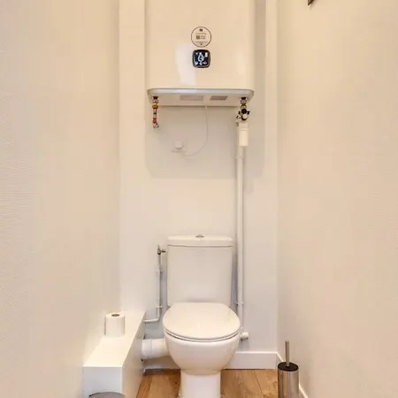 度假居 L'adresse Beauvoisine 2 Terrasse