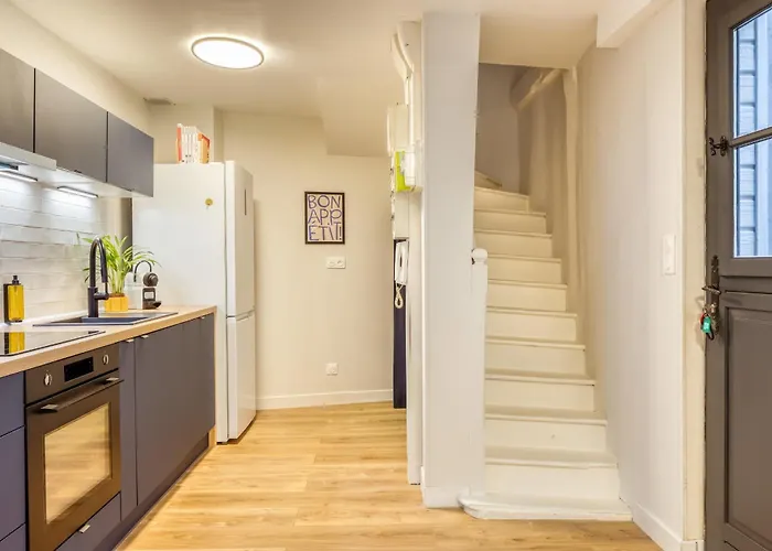 L'adresse Beauvoisine 2 Terrasse 度假居 鲁昂