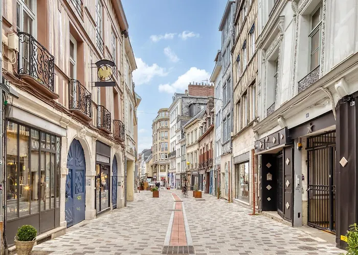 L'adresse Beauvoisine 2 Terrasse * 鲁昂